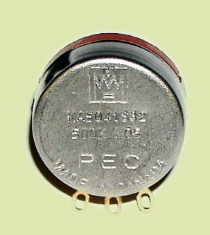 Goodrich 500K Extra Life Replacement Potentiometer For 120 & L120 Pedals