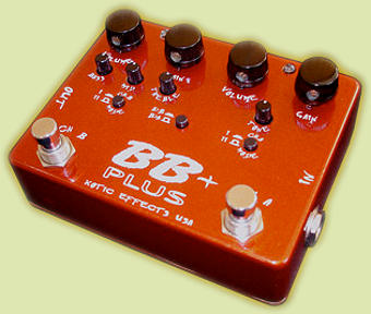 Xotic Effects BB Plus:Guitars, Pedals Amps Effects