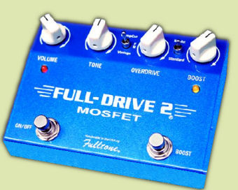 Fulltone Fulldrive 2 Mosfet Pedal:Guitars, Pedals Amps Effects