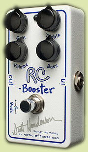 Xotic RC Booster Scott Henderson Signature Pedal:Guitars, Pedals