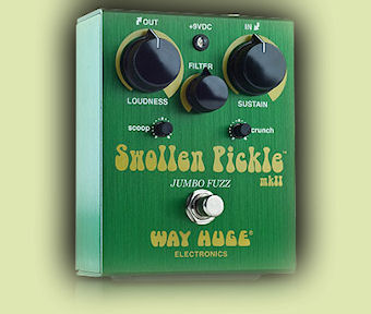 Way Huge Swollen Pickle Fuzz:Guitars, Pedals Amps Effects