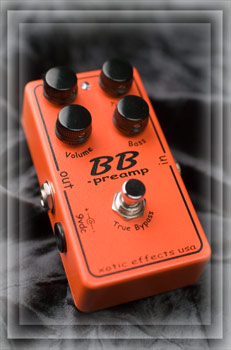 Xotic BB Preamp Overdrive:Guitars, Pedals Amps Effects