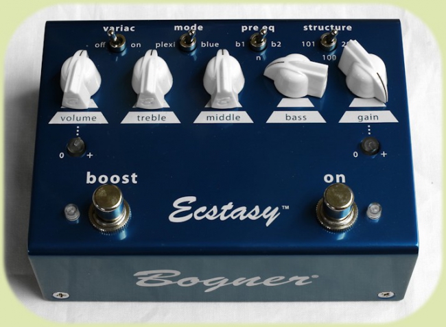 Bogner Ecstasy Blue Overdrive Pedal:Guitars, Pedals Amps Effects