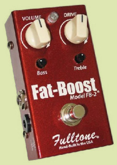 Fulltone Fat Boost II FB-2:Guitars, Pedals Amps Effects