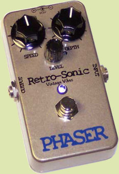 Retro-Sonic Phaser Pedal