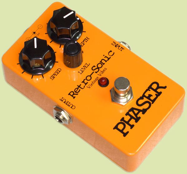 Retro-Sonic Phaser Pedal:Guitars, Pedals Amps Effects