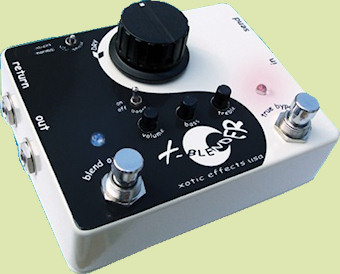 Xotic X Blender Pedal Effects Loop Switcher:Guitars, Pedals Amps 