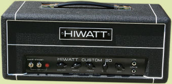 HiWatt Custom 20 Tube Head