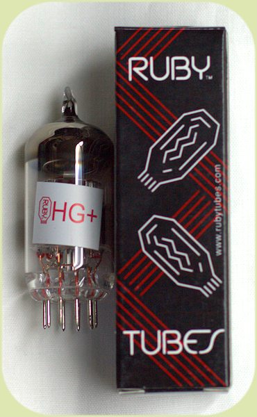 Ruby Tubes 12AX7ACZHG+ 12AX7/7025