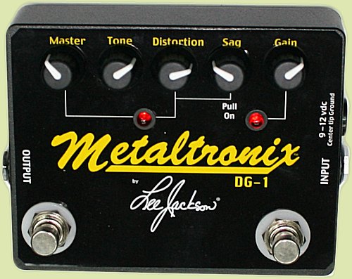 Lee Jackson DG-1 Metaltronix Distortion:Guitars, Pedals Amps Effects