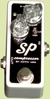 Xotic SP Compressor:Guitars, Pedals Amps Effects