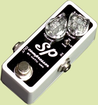 Xotic SP Compressor:Guitars, Pedals Amps Effects
