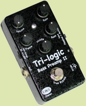 【美品】E.W.S. Tri-Logic Bass Preamp II 18V EWS Tri-Logic Bass Preamp II:Guitars, Pedals Amps Effects